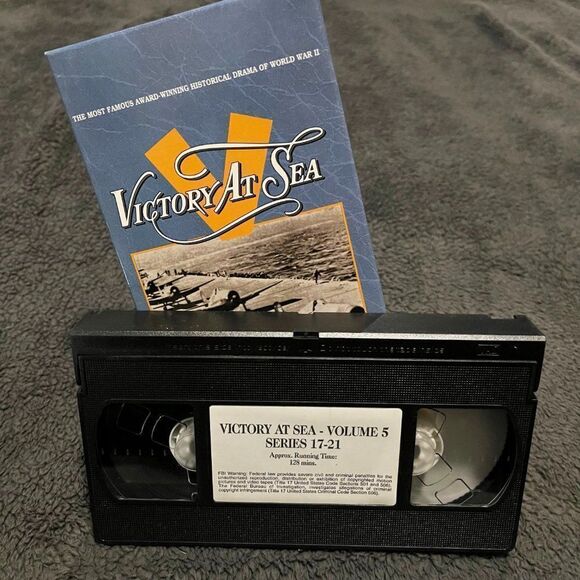 WWII Victory at Sea Volumes 1-6 VHS Collection - Picture 8 of 9